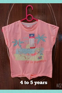 Export Surplus  👕 *Girls Tops*🌻🌻 - 4 year's to 5 Years