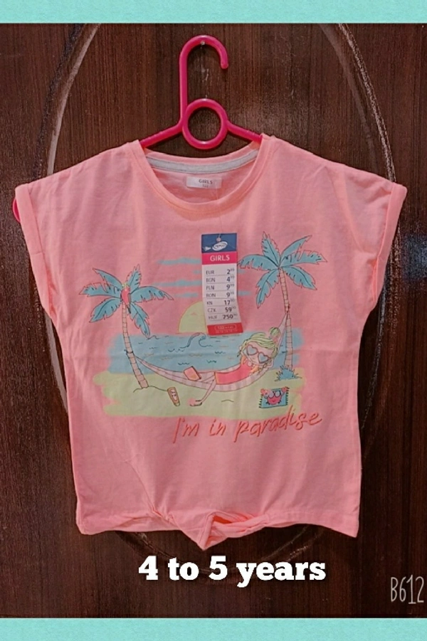Export Surplus  👕 *Girls Tops*🌻🌻 - 4 year's to 5 Years