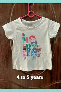 Export Surplus  👕 *Girls Tops*🌻🌻 - 4 year's to 5 Years