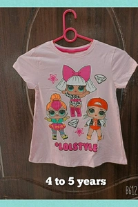 Export Surplus  👕 *Girls Tops*🌻🌻 - 4 year's to 5 Years