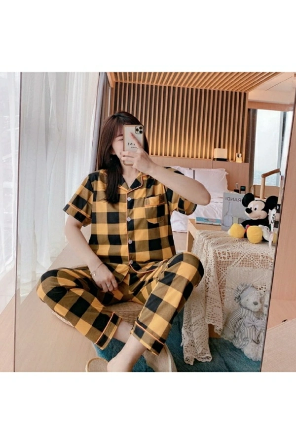Imported **IMPORTEDNEW ARRIVALCARTON PRINT SHIRT STYLE NIGHT SUIT* - L. :  32 to 36 Xl : 34 38