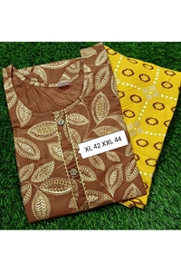 Boutique Design PURE RAYON(140) KURTHI PALLAZO SET  - Size - L XL XXL  size available.