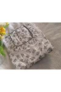 Boutique Design 💐Lucknow Soft Cotton Fabric Nighties - 💐Free size  - Chest size - 46 Length - 49