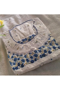 Boutique Design 💐Lucknow Soft Cotton Fabric Nighties - 💐Free size  - Chest size - 46 Length - 49