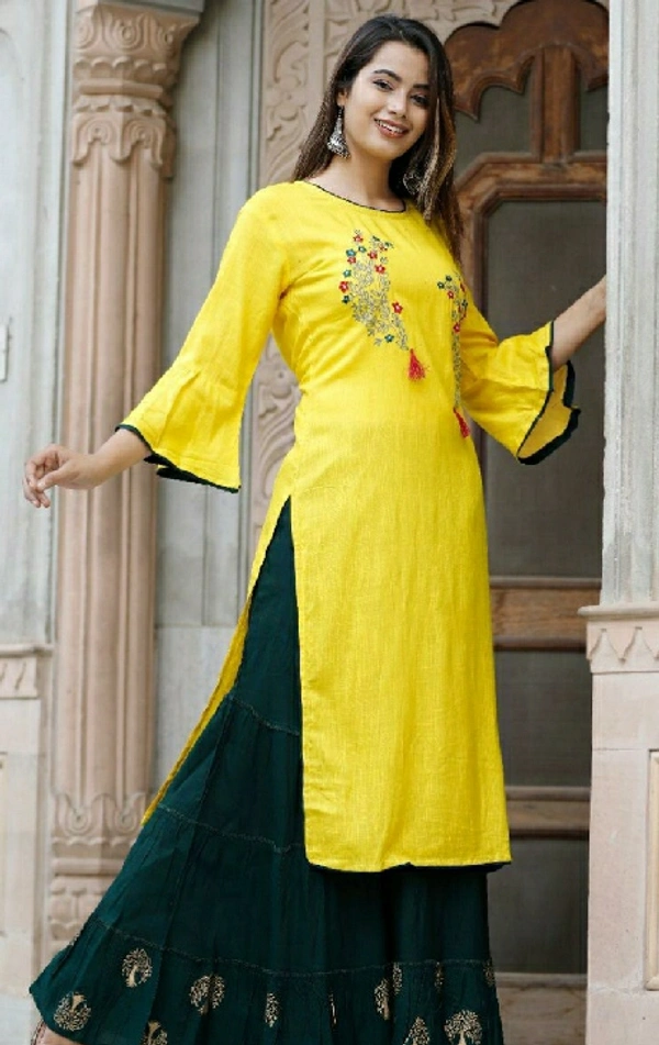 Designer Dresses Designer Ware Rayon Kurti Clearance Sale - M / L / XL / XXL