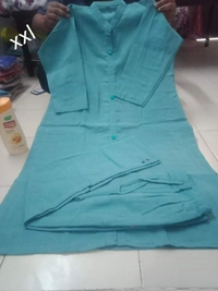 Designer Dresses KADHI COTTON PRIMUM KURTHI PANT   SETS - As Shown on the Picture