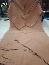 Designer Dresses KADHI COTTON PRIMUM KURTHI PANT   SETS - As Shown on the Picture