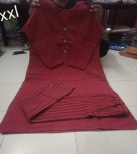 Designer Dresses KADHI COTTON PRIMUM KURTHI PANT   SETS - As Shown on the Picture