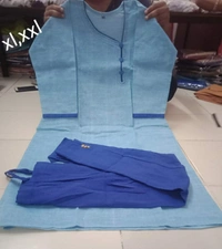 Designer Dresses KADHI COTTON PRIMUM KURTHI PANT   SETS - As Shown on the Picture