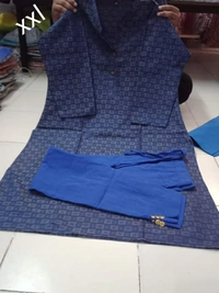 Designer Dresses KADHI COTTON PRIMUM KURTHI PANT   SETS - As Shown on the Picture
