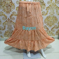 Boutique Girl's Shingle Printed Long Skirt* - Free Size