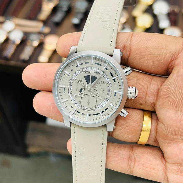 Mont Blanc Integrated Dial For Men