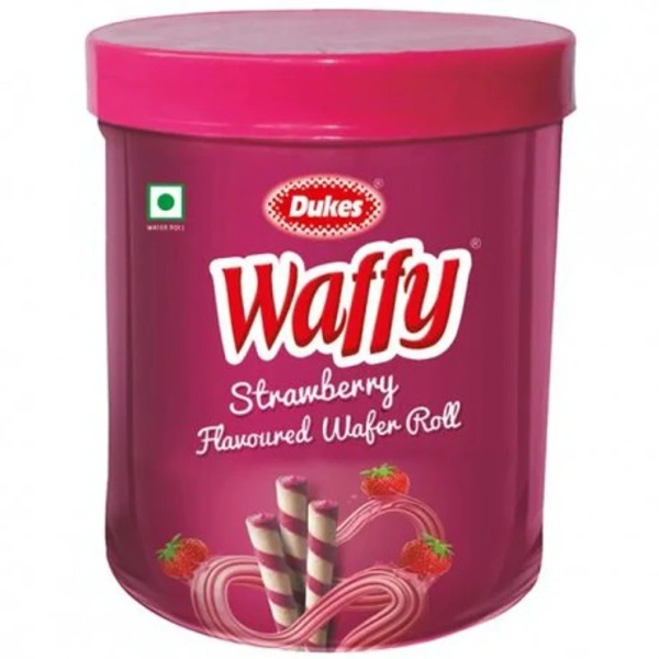 Waffy Strawberry Flavored Water Roll 250 g 