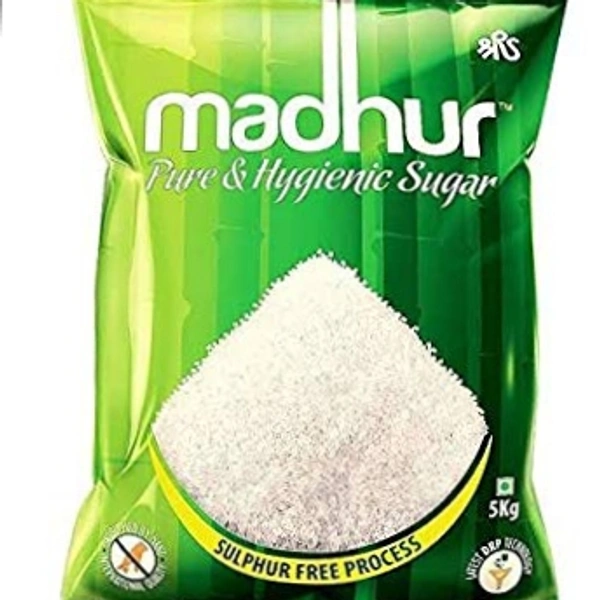 Madhur Pure & Hygienic Sugar 5kg.