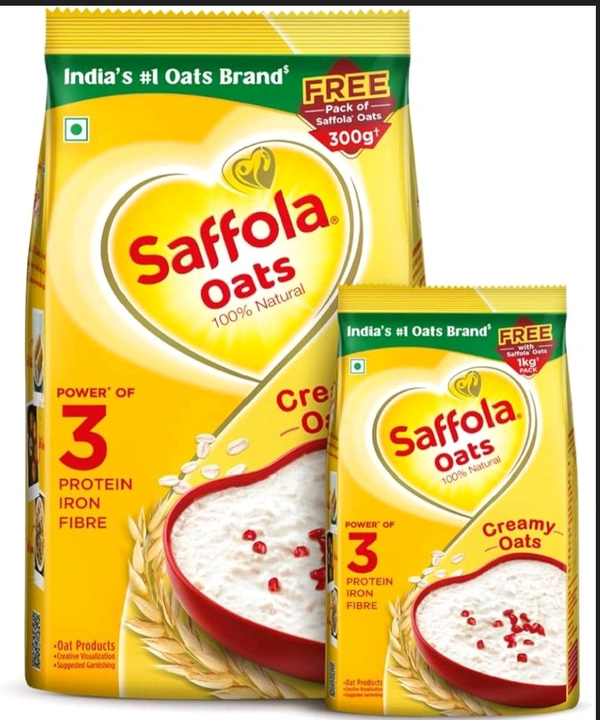 Saffola Oats 1kg. + 300g Free