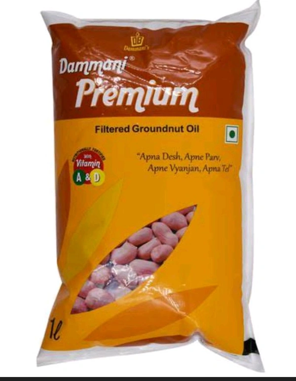 Dammani Groundnut Oil 1liter.