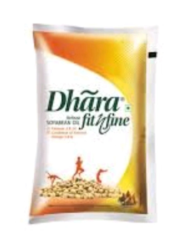 Dhara Soyabin Oil 1liter.