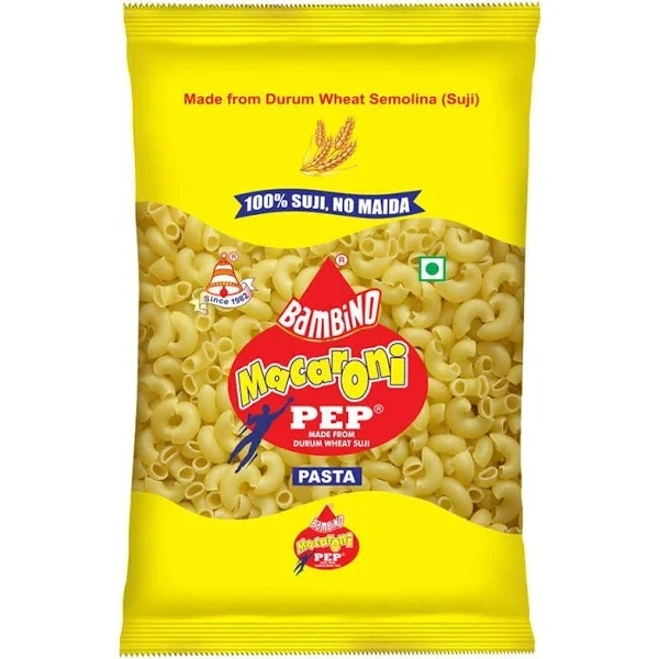Bambino Pasta Macaroni Elbow 400g.