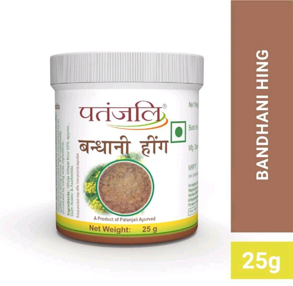 Patanjali Bandhani Hing 25g.