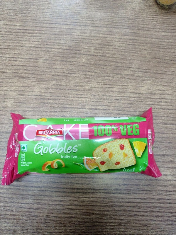 Britannia Fruity Fun Veg CaKe 50g.