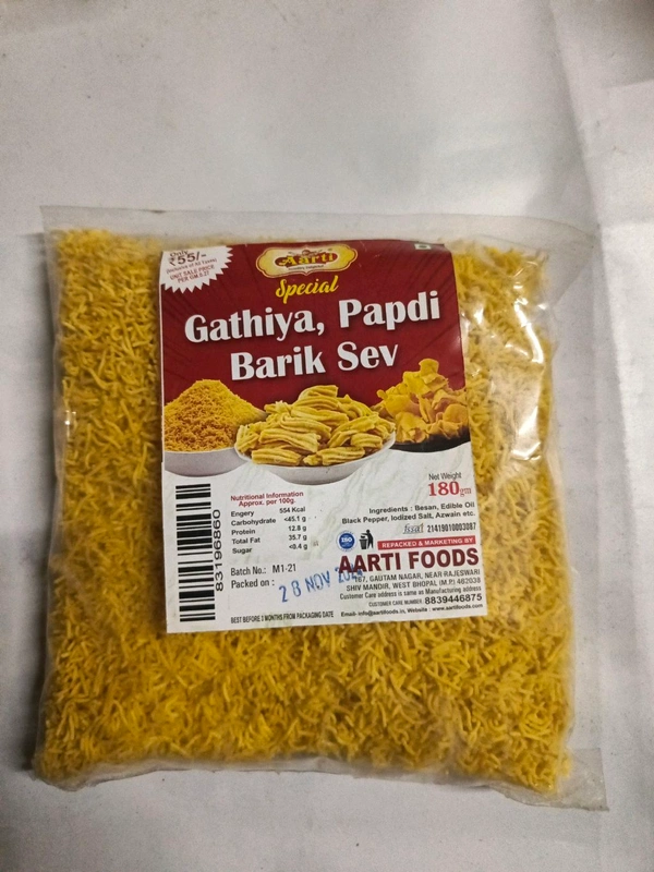 Aarti Barik Sev 180g.