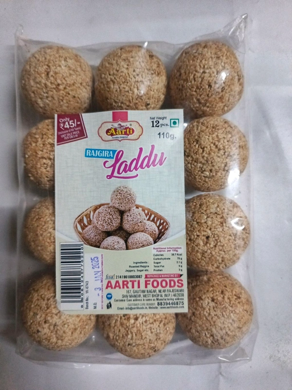 Aarti Rajgira Laddu 110g.
