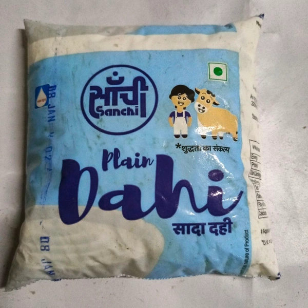 Sanchi Plain Dahi 400g.