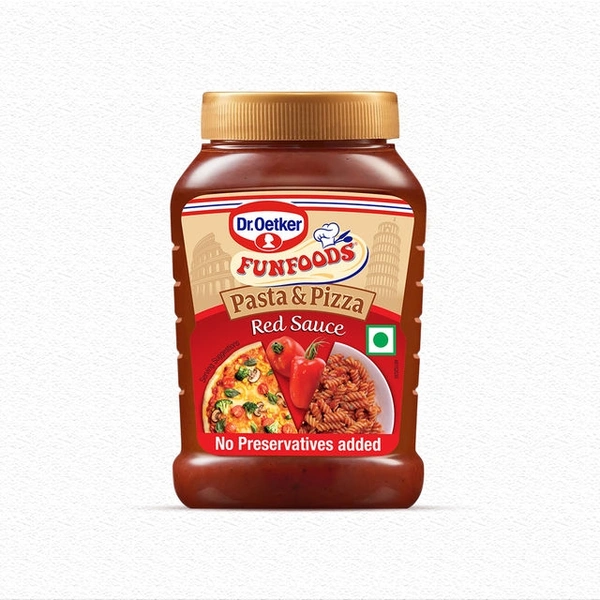 Dr.Oetker Funfoods Pasta & Pizza (Red Sauce)250g.