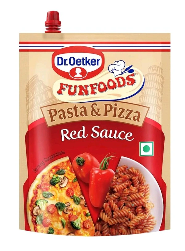 Dr.Oetker Funfoods Pasta & Pizza (Red Sauce)100g.
