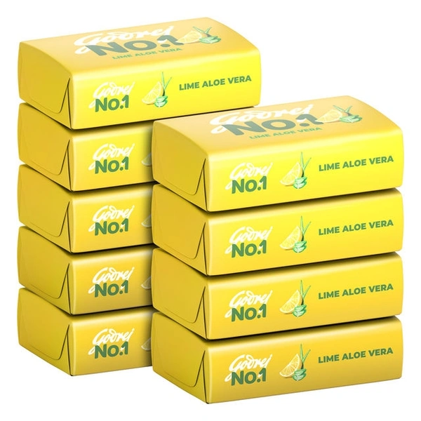 Godrej  No.1 Lime Aloevera 135₹ - 5 Units × 100g.