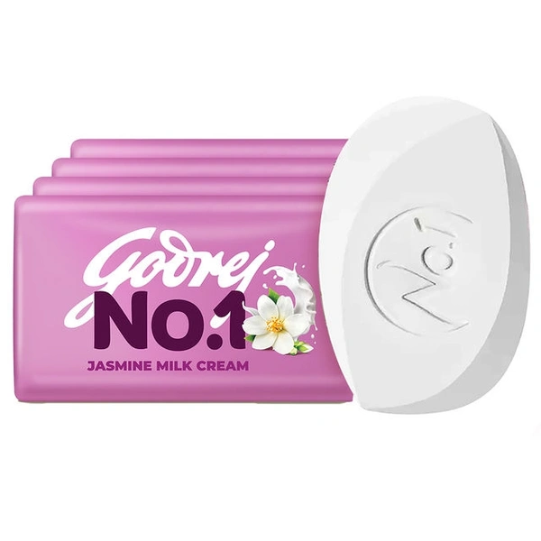 Godrej No.1 jasmine milk cream 40₹ - 4units × 53g.