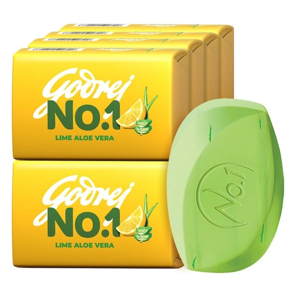 Godrej  No.1 Lime Aloevera 40₹ - 4units × 53g.