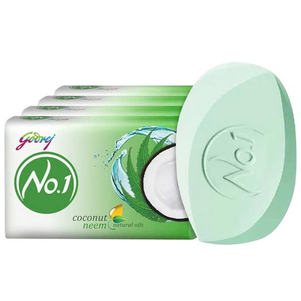 Godrej No.1 Coconut Neem 40₹ - 4units ×53g.