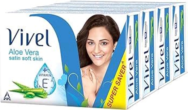 ITC Vival Aloevera Satin Soft Skin 120₹ - (100g×4)+100g.=500g.