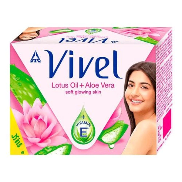 ITC Vivel Lotus Oil+ aloevera 100₹ - (100g.×4)+100g.=500g.