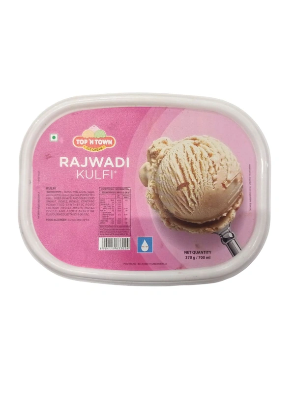 Top'town Rajwadi Kulfi Tub - 370g./700ml