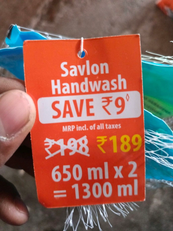 Savlon Handwash Promo Pack 189₹ 