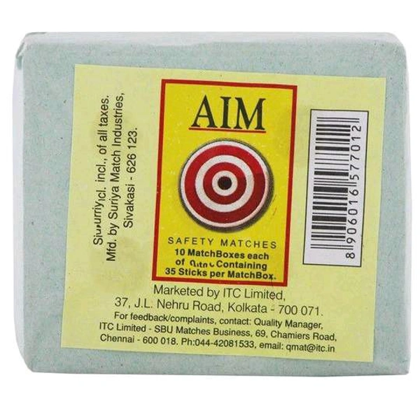 Aim Matches Box