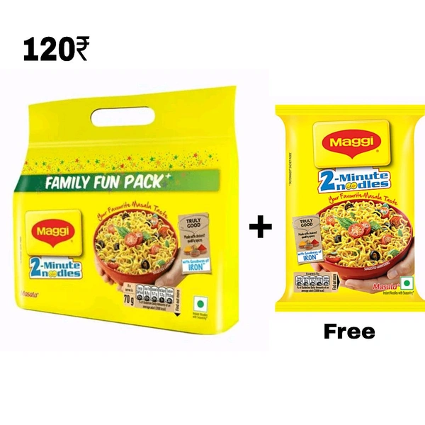 Maggi Noodles 8Pack +1 Pack Free