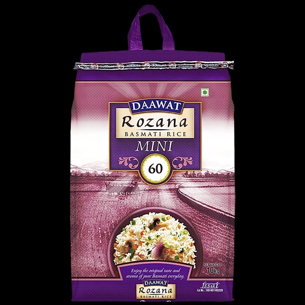 Dawat Rozana Mini 60 Basmati Rice - 5Kg 