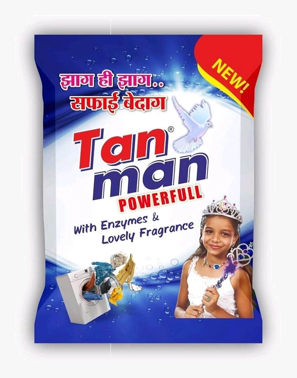 Tan Man Detergent Powder 1kg.
