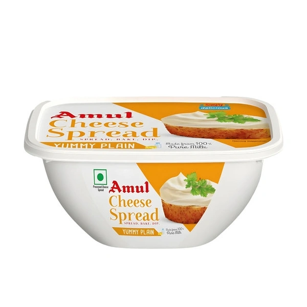 Amul Yummy Plain Cheese Spread 200g.
