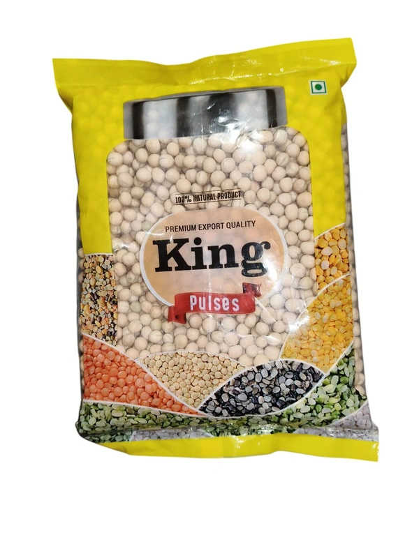 King Pulses Safed Matar 500g.