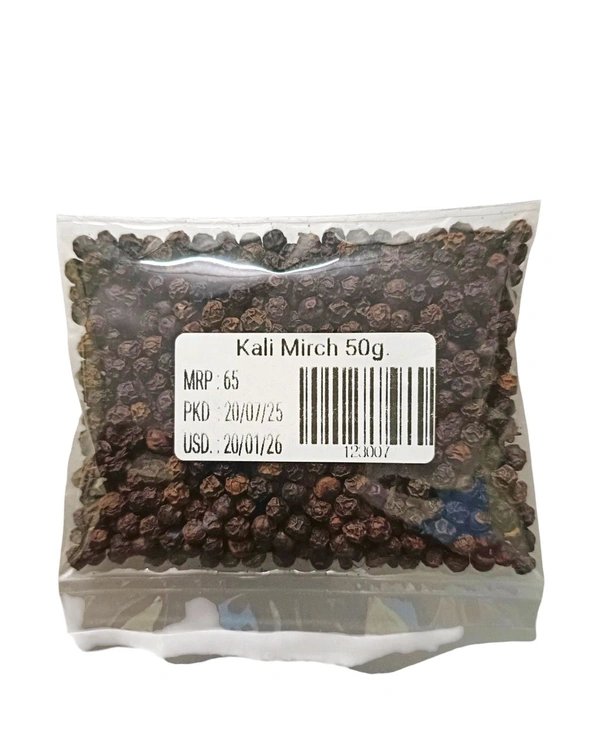 Kali Mirch 50g.