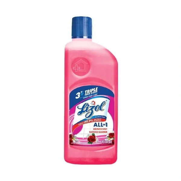 Lizol Floor Cleaner (Floral) 1L.