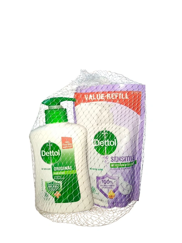 Dettol hand wash  - 200ml.+175ml.free