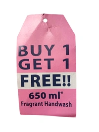 Yardley London (Iris&Violet) Handwash - 650ml.+650ml.Free