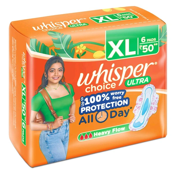 Whisper Choice Ultra  - 6 Pads, 280 mm