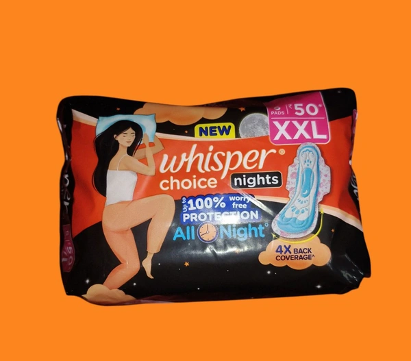 Whisper Choice Night XXL - 6 Pads, 317 mm