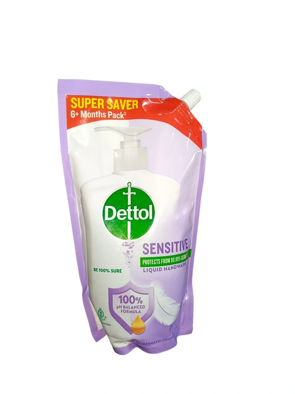 Dettol Sensitive Liquid Handwash - 675 ml.